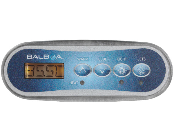 Teclado de control Balboa TP200W - Haga clic para ampliar