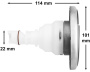 CMP Pro-Loc 400 jet - Halo Directional LED - Click to enlarge
