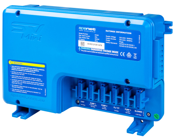 Sistema de control spaNet SV Mini 2 - Haga clic para ampliar