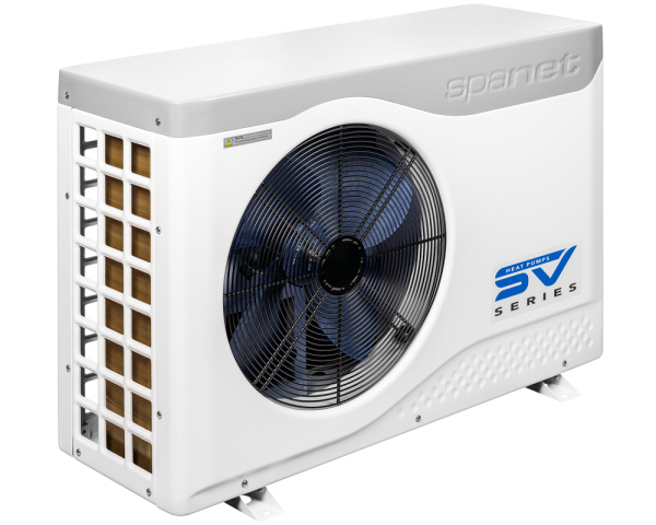 Bomba de calor reversible SpaNet serie SV - Haga clic para ampliar