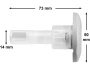Sundance Spas DX (200S) jet -Directional - Click to enlarge