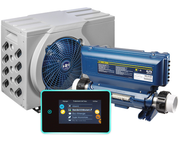 Kit bomba de calor Gecko in.temp + in.ye-5 + in.k1001 - Haga clic para ampliar