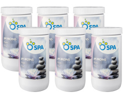 Box of 6 Ocedis O Spa pH Minus