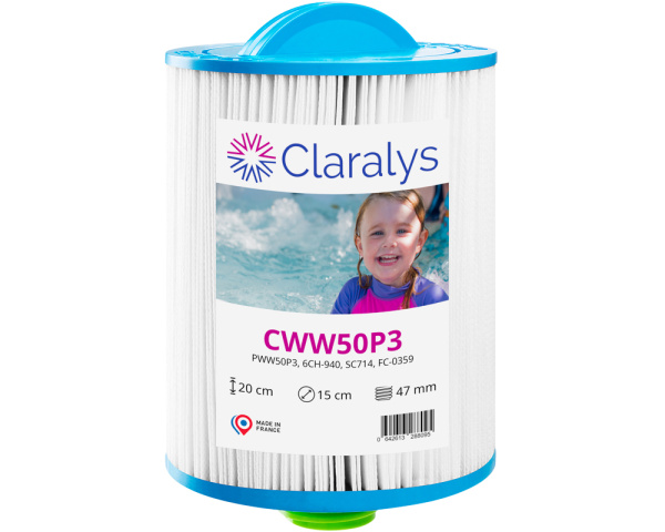Filtro Claralys CWW50P3 - Haga clic para ampliar