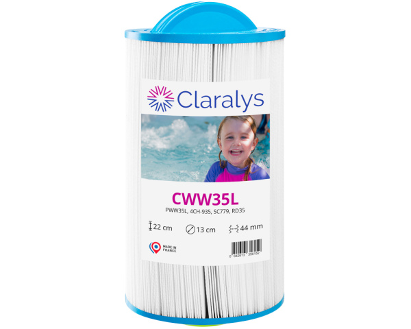 Claralys CWW35L filter - Click to enlarge