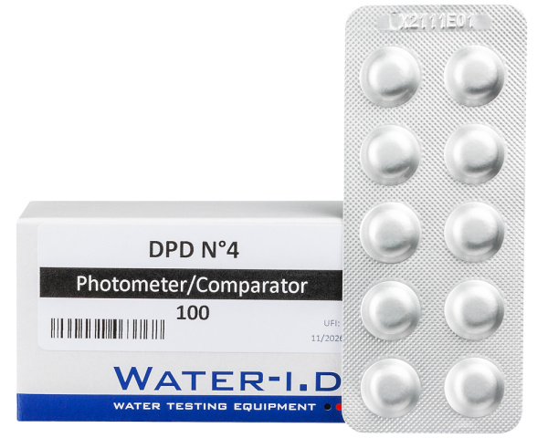 PoolLAB photometer DPD4 tablets - Click to enlarge