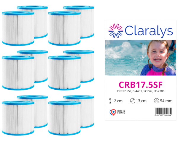 Paar Filter Claralys CRB17.5 - Zum Vergr&ouml;&szlig;ern klicken