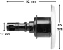Buse Rising Dragon 3"  clipser - Twin Roto Wave Inox - Cliquez pour agrandir