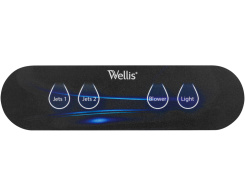 Membrane Wellis pour clavier Balboa AX40