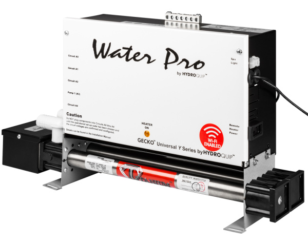 HydroQuip Gecko Ye-5 Low-Flow control system + in.k450 keypad - Click to enlarge