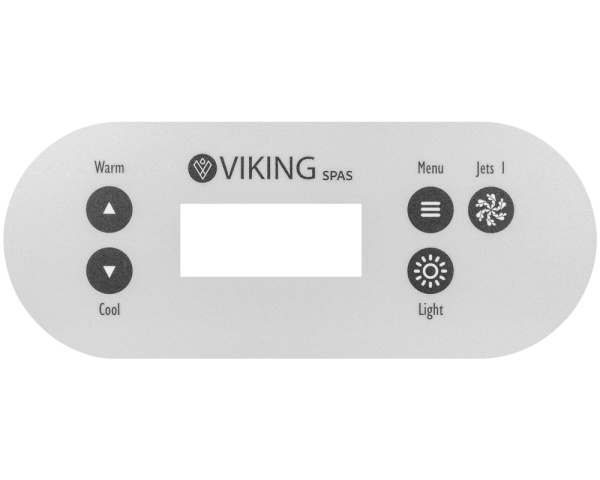 Balboa BP100 with 1 pump overlay for Viking Spas - Click to enlarge