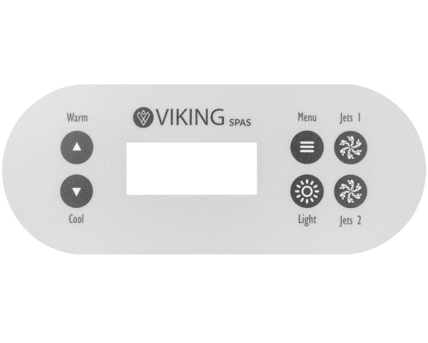 Balboa BP100 with 2 pumps overlay for Viking Spas - Click to enlarge