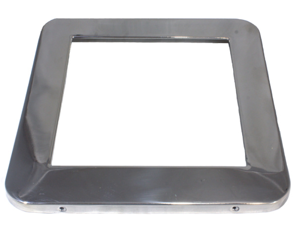 Waterway skimmer square trim plate - stainless steel - Click to enlarge