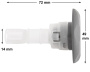 Pentair Euro Cyclone Directional jet - Click to enlarge