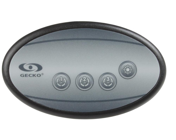 Gecko in.k120 auxiliary keypad - Click to enlarge