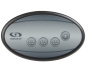 Gecko in.k120 auxiliary keypad - Click to enlarge