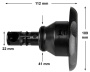 Rising Dragon 4" jet - Twin Roto Scallop - Click to enlarge