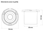 Haut-parleur Aquatic AV 2" - Cliquez pour agrandir