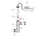 Tube quartz pour systme Blue Lagoon - Cliquez pour agrandir