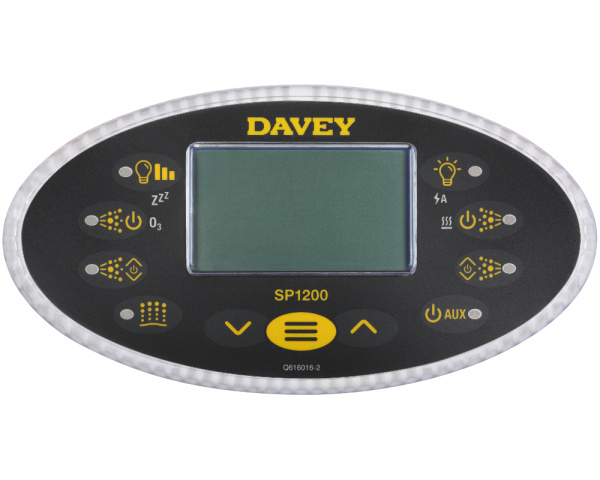Teclado de control SpaPower SP1200 - Haga clic para ampliar