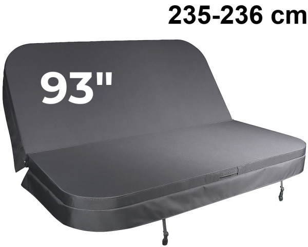 Cubierta de spa cuadrada de 93 pulgadas - Haga clic para ampliar