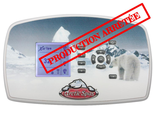 Gecko in.k661 keypad for Arctic Spas - Click to enlarge