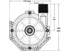 Laing E10 pump, 3/4" MPT connection - Click to enlarge