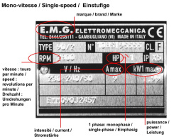 So lesen Sie das Etikett einer Pumpe