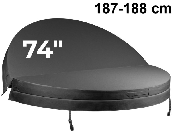 74-inch round insulating cover - Click to enlarge