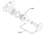HydroAir Slimline escutcheon assembly - Click to enlarge