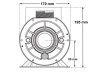 Waterway E-Series single-speed pump Type 71/2 - Click to enlarge